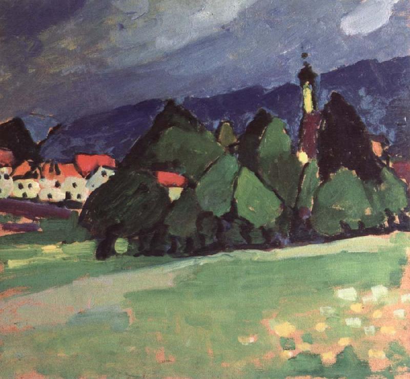 landscape,murnau, Alexei Jawlensky